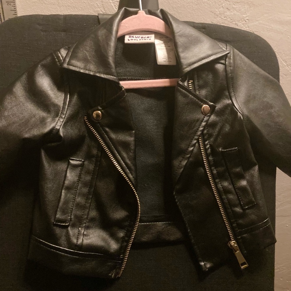 Blueberi Boulevard 18 months baby moto jacket SOLD!!!